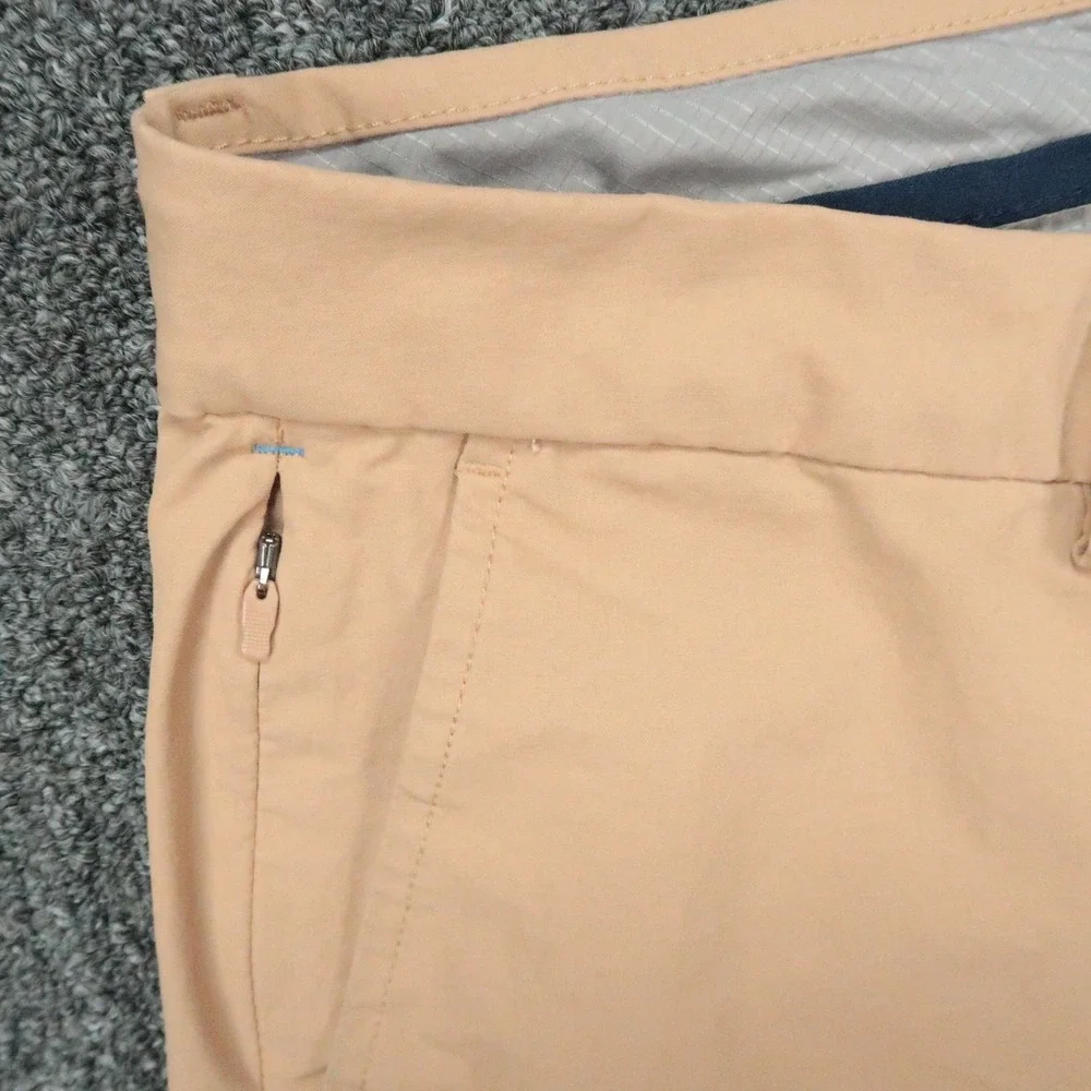 Vineyard Vines Pants Mens 36x30 Khaki On The Go Chino Stretch Zip Pocket OTG